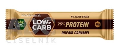 topnatur LOW CARB PROTEIN Karamel tyčinka 1x40 g