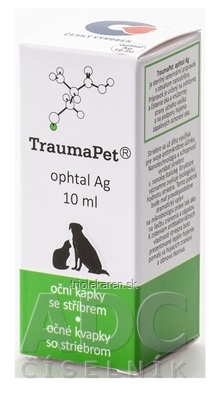 TraumaPet ophtal Ag očné kvapky pre zvieratá 10 ml