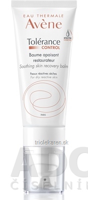 AVENE TOLÉRANCE CONTROL BAUME upokojujúci, obnovujúci balzam 1x40 ml