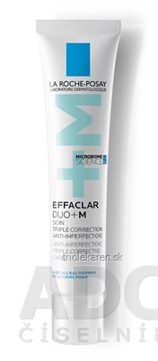 LA ROCHE-POSAY EFFACLAR DUO+ M starostlivosť pre pleť so sklonom k akné 40 ml