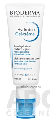 BIODERMA Hydrabio Gél-krém ľahký, hydratačný 1x40 ml