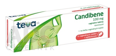 Candibene 100 mg tbl vag (blis.Al/Al) 1x6 ks