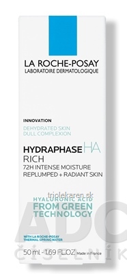 LA ROCHE-POSAY HYDRAPHASE HA RICHE Výživná textúra krém 1x50 ml