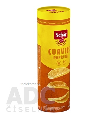 Schär CURVIES PAPRIKA lupienky bezgluténové, so zemiakmi 1x170 g