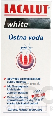 LACALUT WHITE Ústna voda 1x300 ml