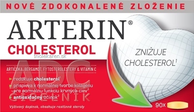 ARTERIN CHOLESTEROL tablety 90 ks