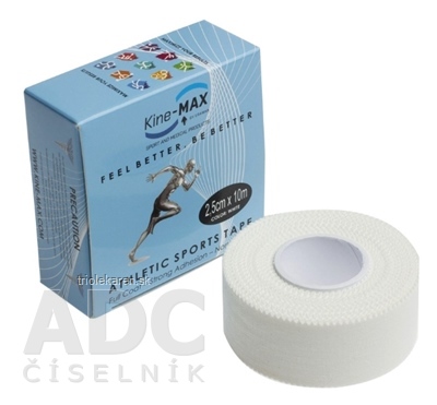 Kine-MAX Non-Elastic Sport Tape tejpovacia páska fixačná 2,5 cm x 10 m 1 ks