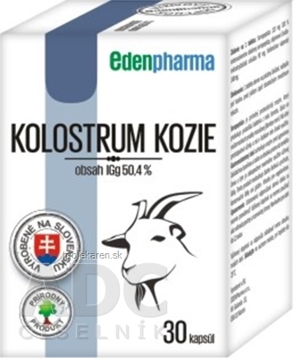 EDENPharma KOLOSTRUM KOZIE cps 1x30 ks