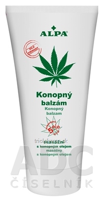 ALPA KONOPNÝ BALZAM masážny s konopným olejom 1x150 ml