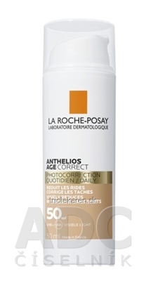 LA ROCHE-POSAY ANTHELIOS AGE CORRECT SPF50 LIGHT fotokorekčný denný CC krém s SPF faktorom