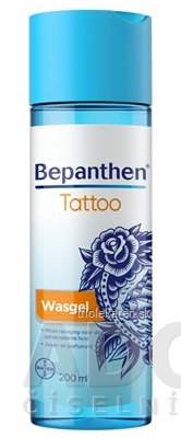 Bepanthen Tattoo umývací gél na tetovanú pokožku 200 ml