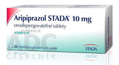 Aripiprazol STADA 10 mg orodispergovateľné tablety 28 ks