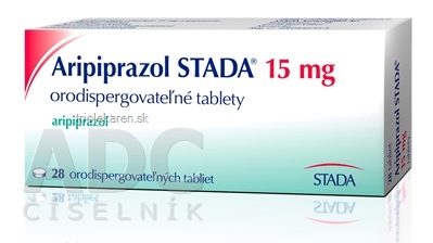 Aripiprazol STADA 15 mg orodispergovateľné tablety 28 ks