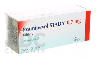 Pramipexol STADA 0,7 mg tablety 100 ks