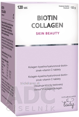 Vitabalans BIOTIN COLLAGEN tbl 1x120 ks