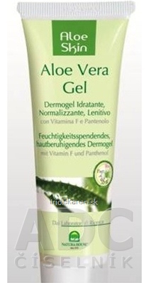 NH - Aloe Skin Aloe Vera gél s vit. F a pantenolom gél (hydratačný, regeneračný, upokojujú