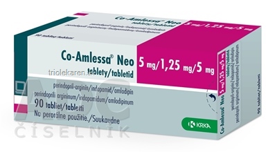 Co-Amlessa Neo 5 mg/1,25 mg/5 mg tablety 90 ks