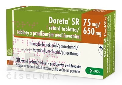 Doreta SR 75 mg/650 mg tablety 30 ks