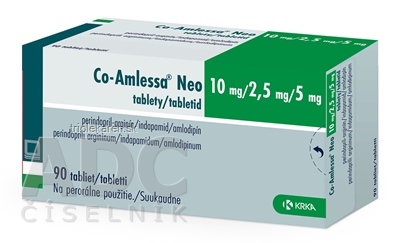 Co-Amlessa Neo 10 mg/2,5 mg/5 mg tablety 90 ks