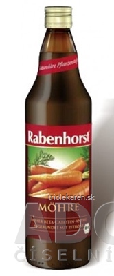 Rabenhorst Mrkvová šťava Bio 1x750 ml