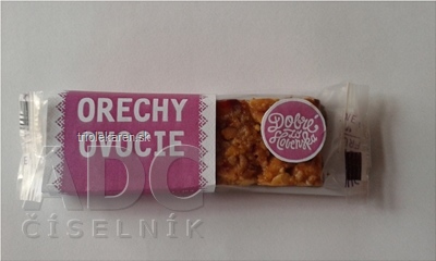 Dobré z SK Tyčinka ORECHY OVOCIE 1x40 g