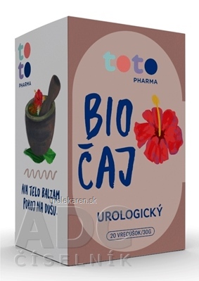 TOTO BIO ČAJ UROLOGICKÝ bylinná zmes, vrecúška 20x1,5g (30 g)