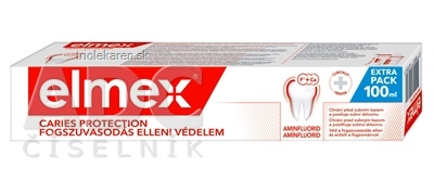 ELMEX CARIES PROTECTION ZUBNÁ PASTA s aminfluoridom, +33% (výhodná cena) 1x100 ml