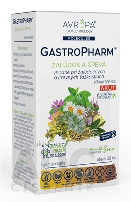 AVROPA GastroPharm bylinné kvapky 50 ml