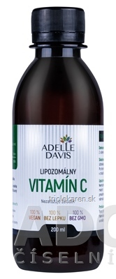 Adelle Davis Lipozomálny VITAMÍN C tekutý 1x200 ml