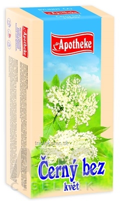 APOTHEKE ČAJ BAZA ČIERNA KVET 20x1,5 g (30 g)