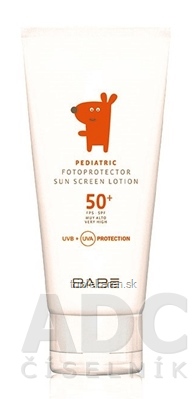 BABÉ SLNKO Mlieko na opaľovanie pre deti SPF 50+ (Pediatric Sunscreen Lotion) 1x100 ml