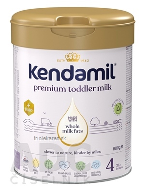 KENDAMIL Premium 4 HMO+ mliečna výživa malých detí (od ukonč. 24. mesiaca) 1x800 g