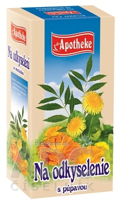 APOTHEKE ČAJ NA ODKYSLENIE S PÚPAVOU 20x1,5 g (30 g)