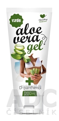 VIRDE ALOE VERA GÉL + D-panthenol (relaxfit) 1x200 ml