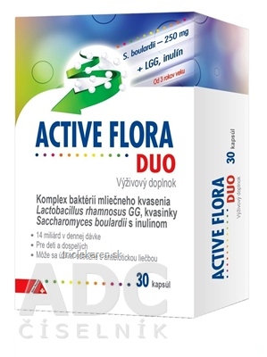 ACTIVE FLORA DUO cps 1x30 ks