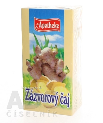 APOTHEKE ZÁZVOROVÝ ČAJ 20x1,5 g (30 g)