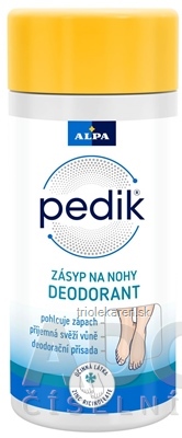 PEDIK DEO ZÁSYP NA NOHY pohlcuje pach 1x100 g