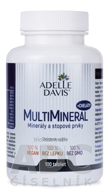 Adelle Davis MULTIMINERAL tbl 1x100 ks