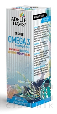 Adelle Davis OMEGA 3 z morských rias tekuté 50 ml