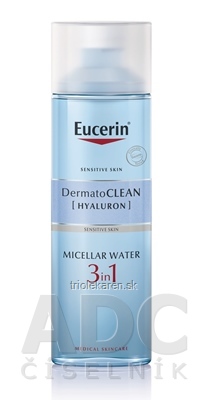 Eucerin DermatoCLEAN HYALURON Micelárna VODA 3v1 citlivá pleť 1x200 ml