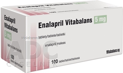 Enalapril Vitabalans 5 mg tablety tbl (blis.Al/Al) 1x100 ks