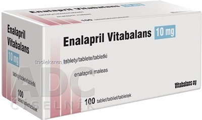 Enalapril Vitabalans 10 mg tablety 100 ks