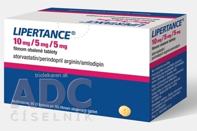 Lipertance 10 mg/5 mg/5 mg tbl flm (obal PP-multibal.) 3x30 ks (90 ks)