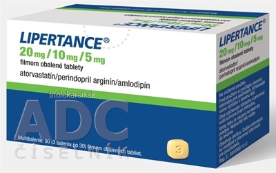 Lipertance 20 mg/10 mg/5 mg tbl flm (obal PP-multibal.) 3x30 ks (90 ks)