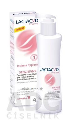 LACTACYD Pharma SENZITÍVNY intímna hygiena 1x250 ml