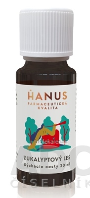 HANUS ZMES SILÍC EUKALYPTOVÝ LES, Dýchacie cesty ole 1x20 ml