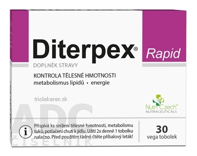 DITERPEX Rapid kapsuly 30 ks