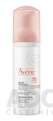 AVENE Čistiaca pena normálna až citlivá pleť 1x150 ml