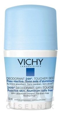 VICHY DEO MINERAL ANTI HUMIDITY 24H deodorant 50 ml