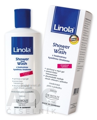 Linola Shower und Wasch emulzný gél 1x300 ml